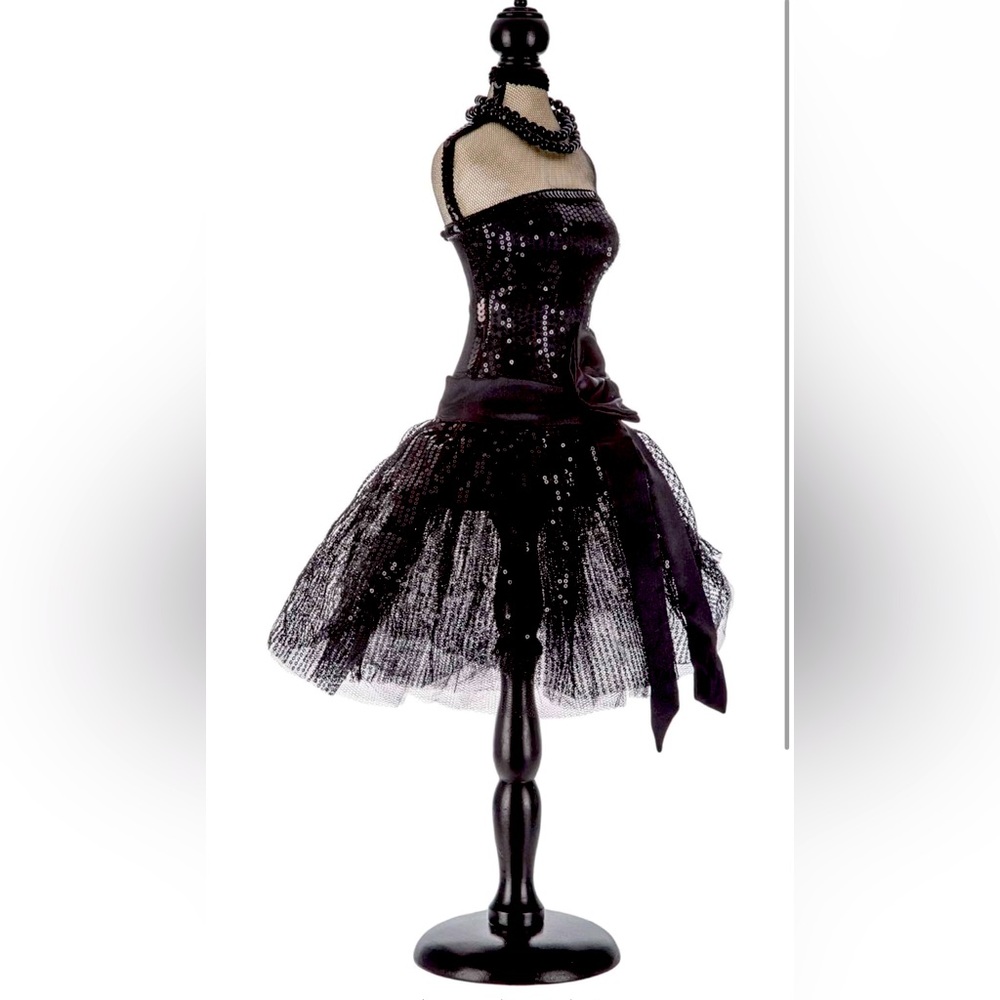 Hobby Lobby Black Sequin Dress Form Bed/bathroom Décor